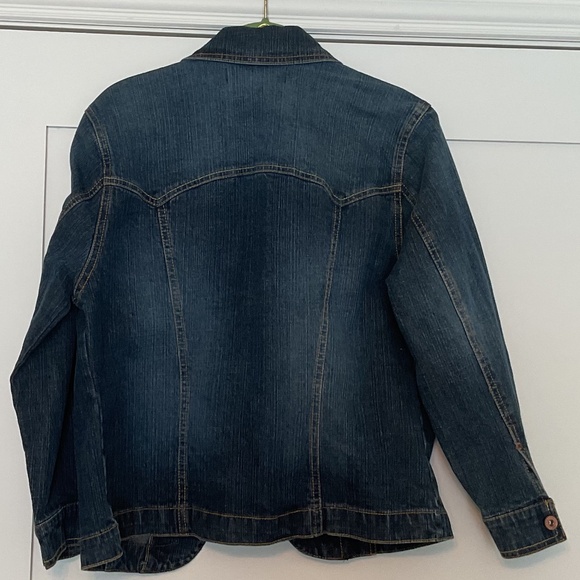 Ladies BANDOLINOBLU Jean Jacket Size Large - Picture 2 of 5